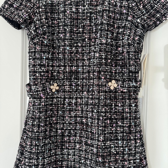Eliza J Bouclé Shift Holiday Dress - Picture 3 of 10
